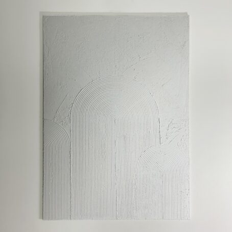 MINIMALISTYCZNY OBRAZ strukturalny abstract Wabi Sabi Japandi LINES - obrazek 3