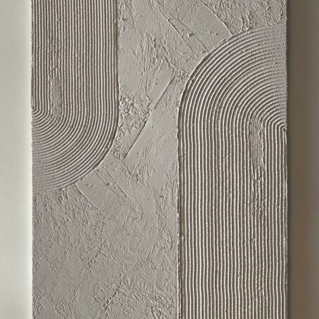 MINIMALISTYCZNY OBRAZ strukturalny abstract Wabi Sabi Japandi VERTI - obrazek 4